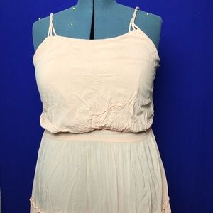 Free People Blush Maxi Dress Size L